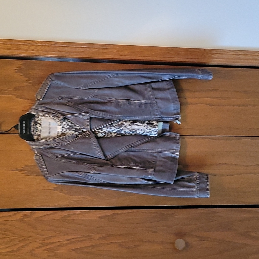 Pleather jacket